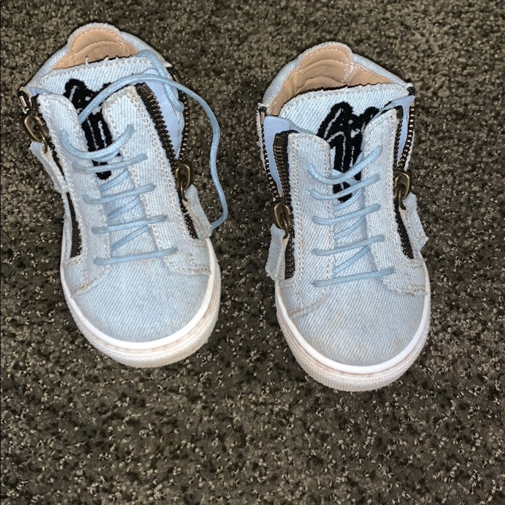 Giuseppe Zanoti Denim sneakers size 21